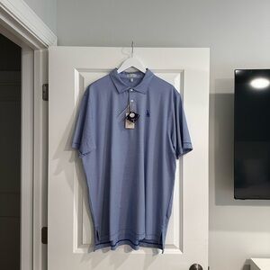 Peter Millar LA Dodgers Embroidered Blue Polo Shirt